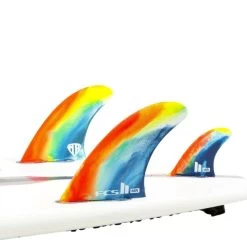 Ailerons FCS II Mark Richards Twin + Stabiliser Fins -Magasin D'Équipement De Sports Nautiques ailerons fcs ii mark richards twin stabiliser fins 2