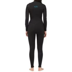 Combinaison Billabong Femme Synergy Chest Zip 4/3mm Black -Magasin D'Équipement De Sports Nautiques combinaison billabong femme synergy chest zip 4 3mm black 3