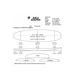 Planche Surf BlackWings 6'9" FISH 6PACK Cristal Clear -Magasin D'Équipement De Sports Nautiques planche surf black wings 6 9 fish 6pack cristal clear 2
