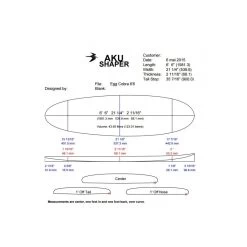 Planche Surf BlackWings 6'6" EGG Cristal Clear -Magasin D'Équipement De Sports Nautiques planche surf blackwings 6 6 egg cristal clear 2
