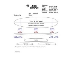 Planche Surf Blackwings 7'2 EGG Cristal Clear 9 Planche Surf Blackwings 7'2 EGG Cristal Clear -Magasin D'Équipement De Sports Nautiques planche surf blackwings 7 2 egg cristal clear 3