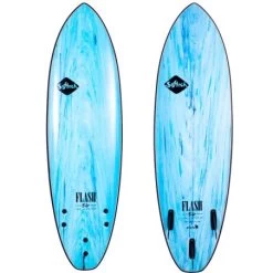 Planche Surf Softech Flash Eric Geiselman FCS II Aqua -Magasin D'Équipement De Sports Nautiques planche surf softech flash eric geileman fcs ii aqua 1