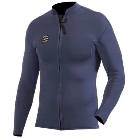 Top Néoprène Vissla Solid Sets 2mm FZ - Bleu 4 Top Néoprène Vissla Solid Sets 2mm FZ - Bleu – Image 2